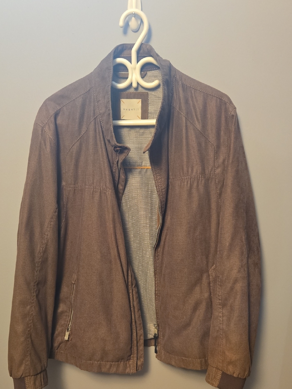 Men's Brown Lightweight Jacket by Bugatti XL 46R